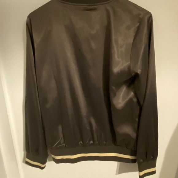 Mystree Satin Bomber Jacket - Picture 7 of 7